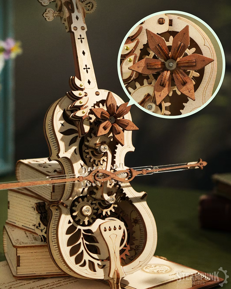 3D Holz Cello Puzzle