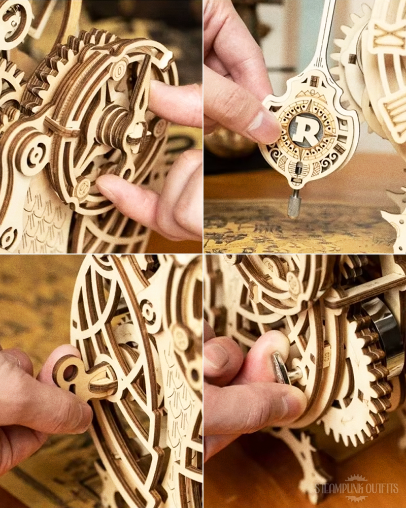 3D Holz Eulen Puzzle