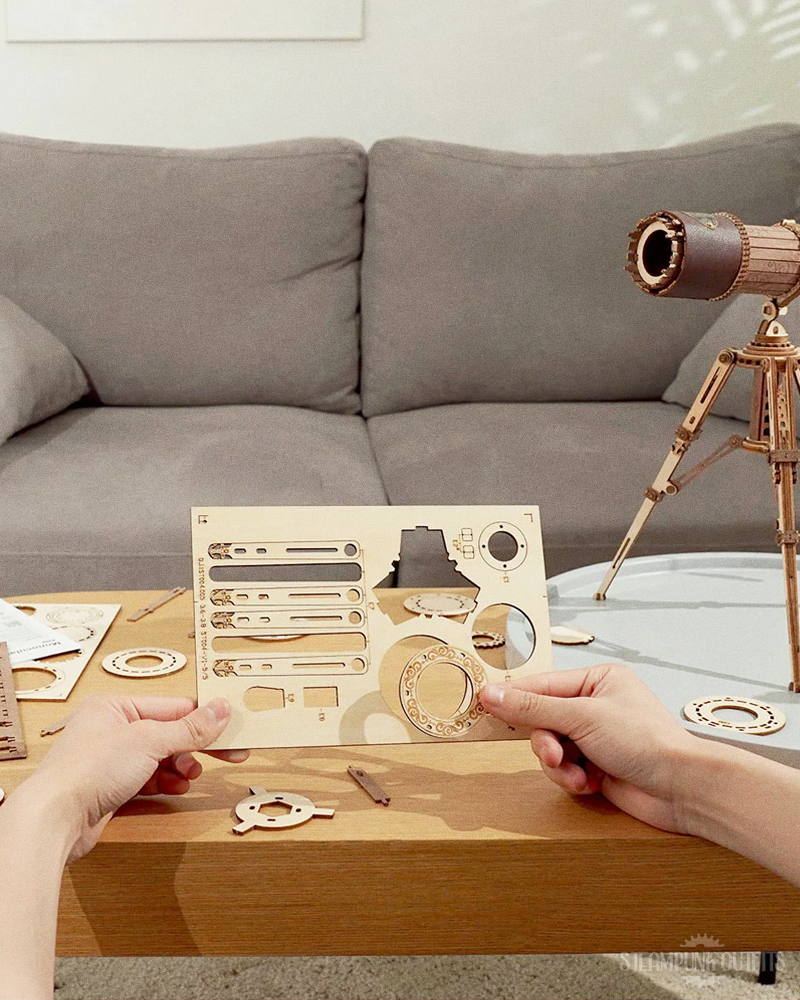 3D Holz Teleskop Puzzle