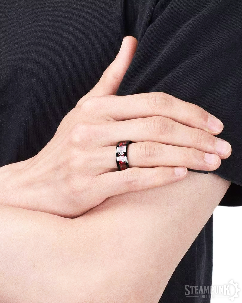 Herren Steampunk Ring