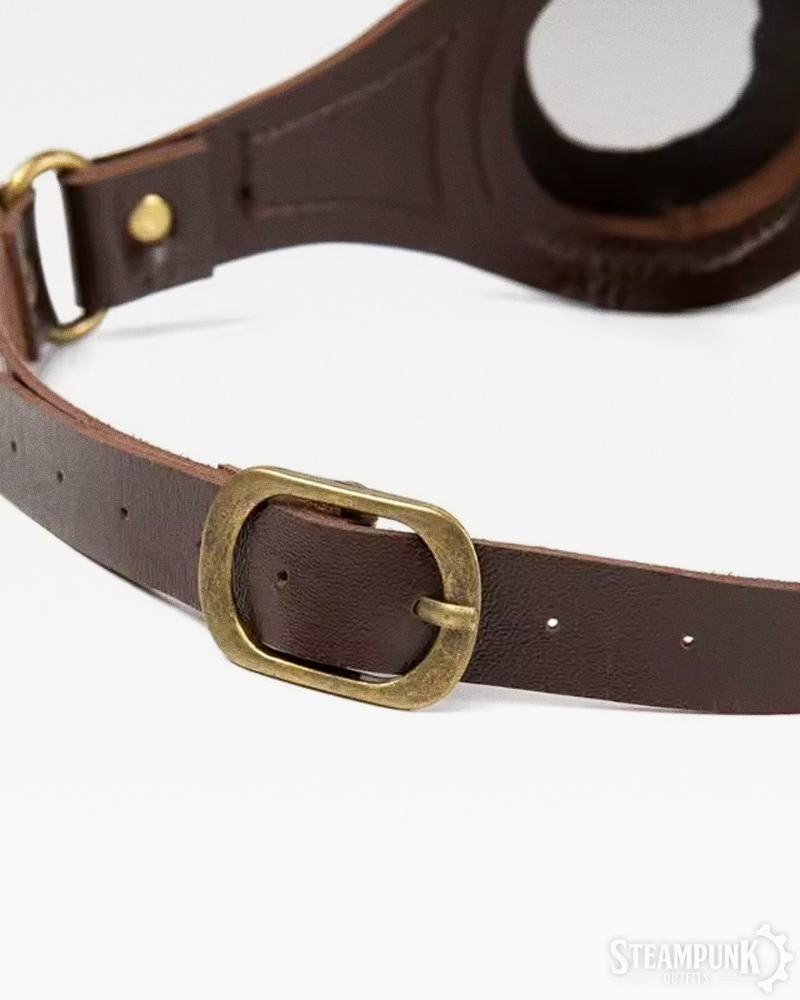 Leder Steampunk Goggles