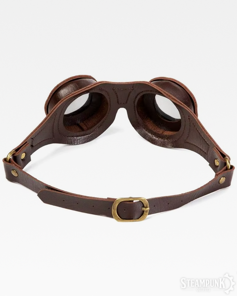 Leder Steampunk Goggles
