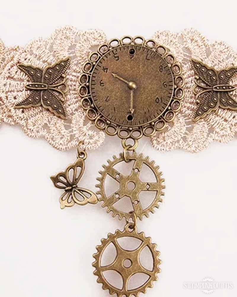 Steampunk Charm Armband