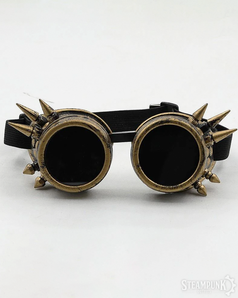Steampunk Goggles mit Spikes