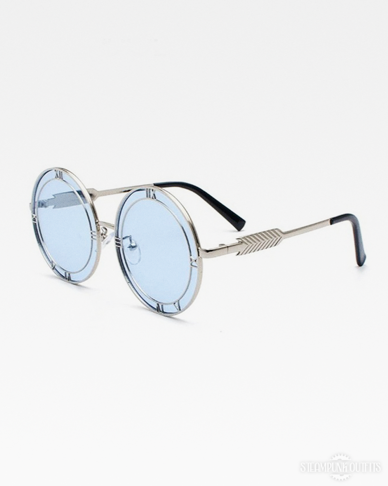 Steampunk Sonnenbrille mit römischen Zahlen