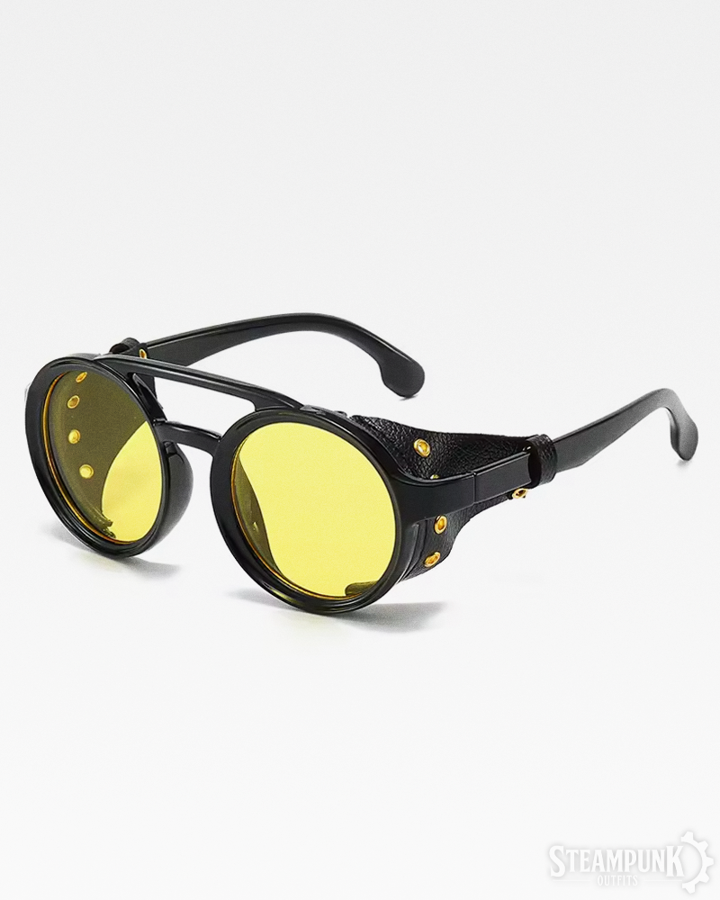 Steampunk Sonnenbrille mit Seitenschutz