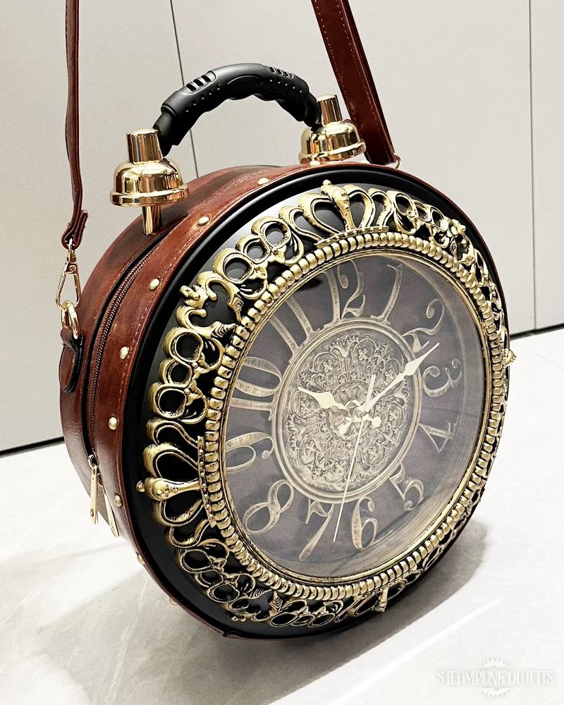 Steampunk Uhren Handtasche