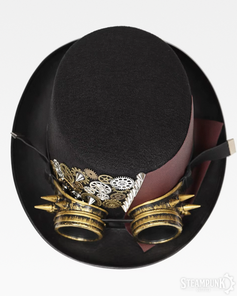 Steampunk Zylinder mit Zahnrädern