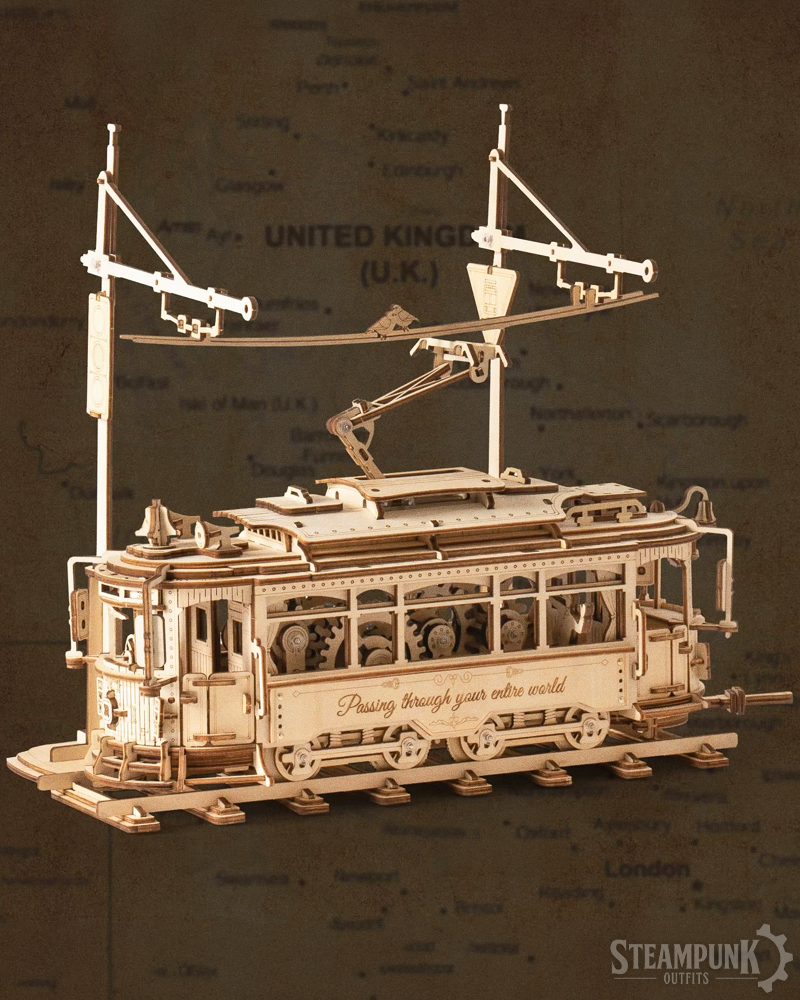 3D Holz Straßenbahn Puzzle