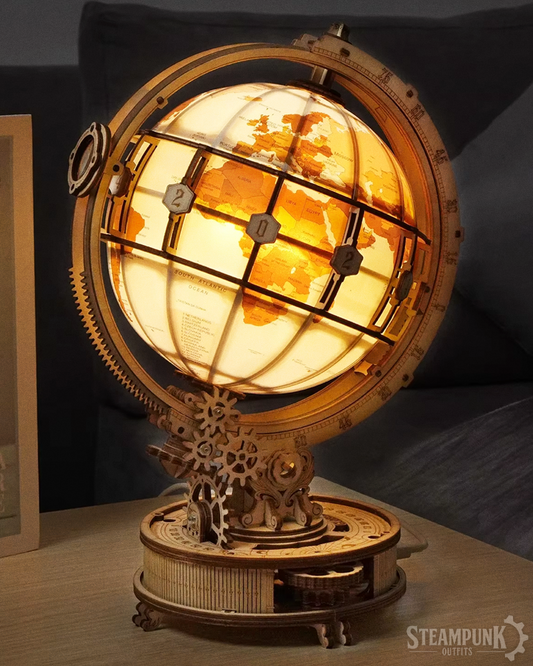 3D Puzzle Globus Holz