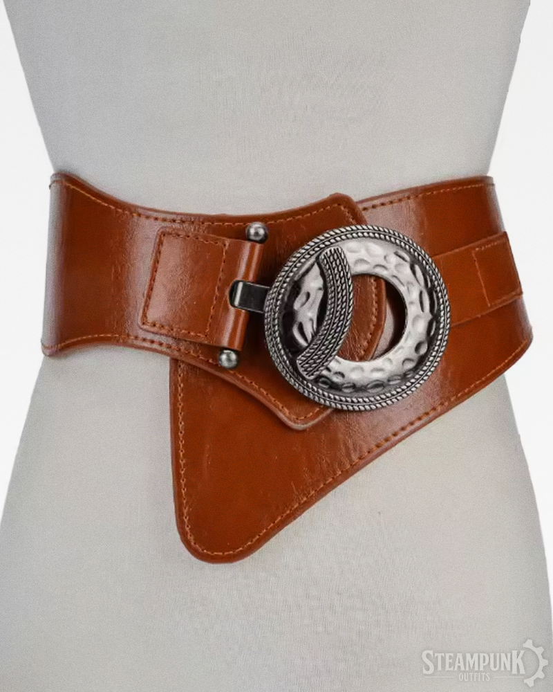 Breiter Steampunk Taillengürtel