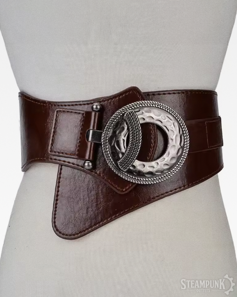 Breiter Steampunk Taillengürtel