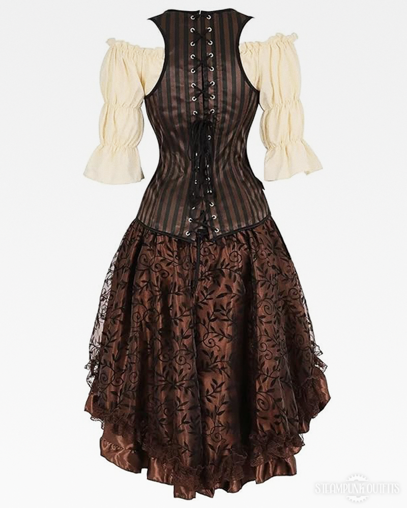 Damen Steampunk Kostüm
