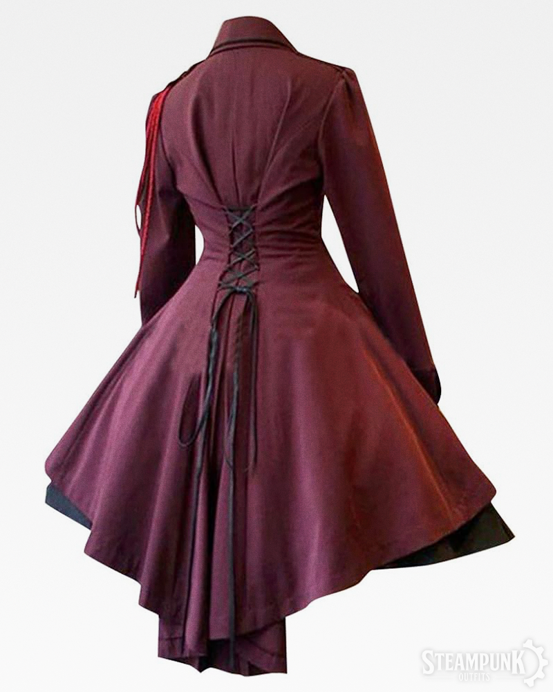 Elegantes Steampunk Kleid