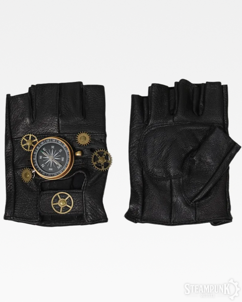 Fingerlose Steampunk Handschuhe