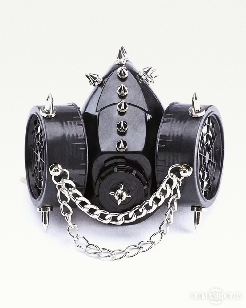 Gasmaske mit Spikes