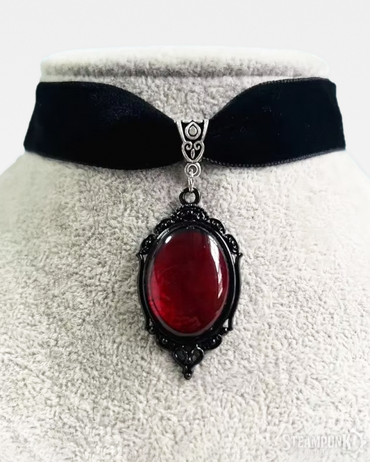 Gothic Samt Choker