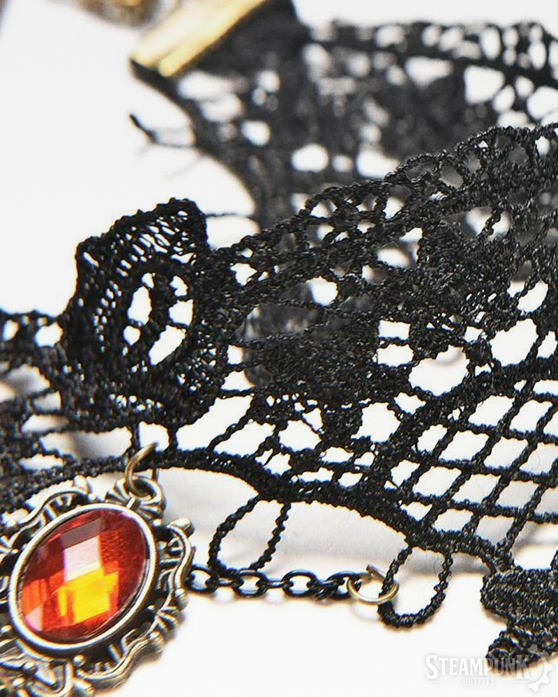 Gothic Spitzen Choker
