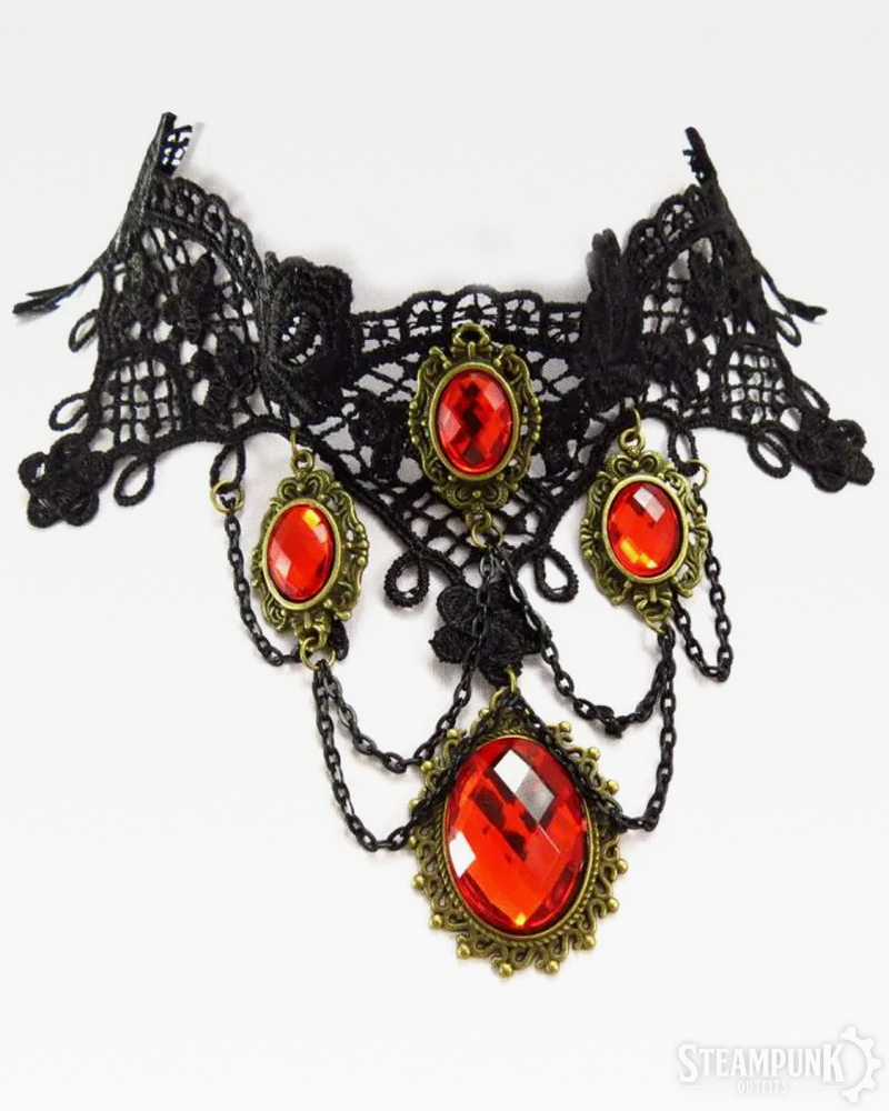 Gothic Spitzen Choker
