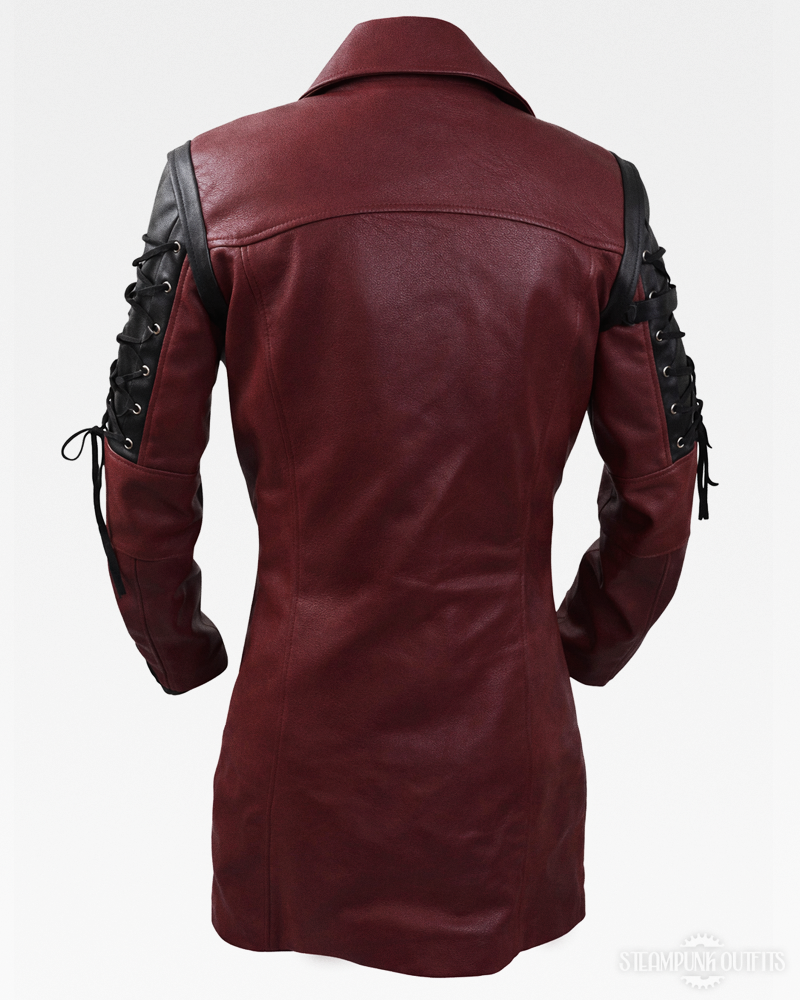 Gothic Steampunk Lederjacke