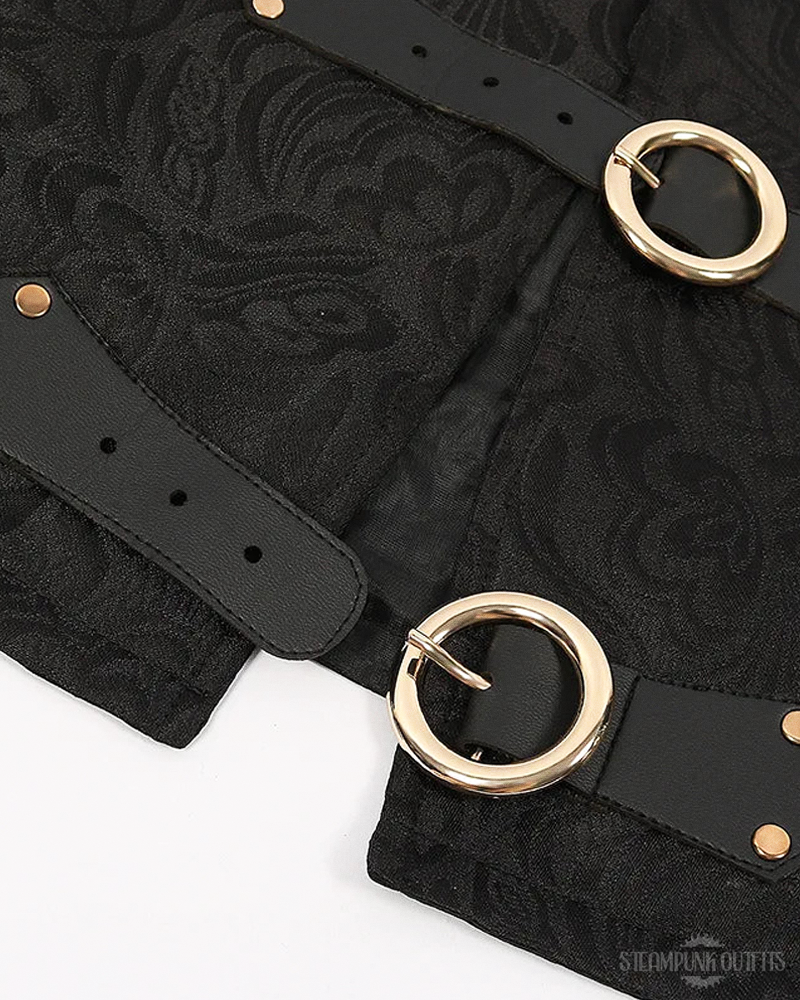 Gothic Steampunk Weste für Herren