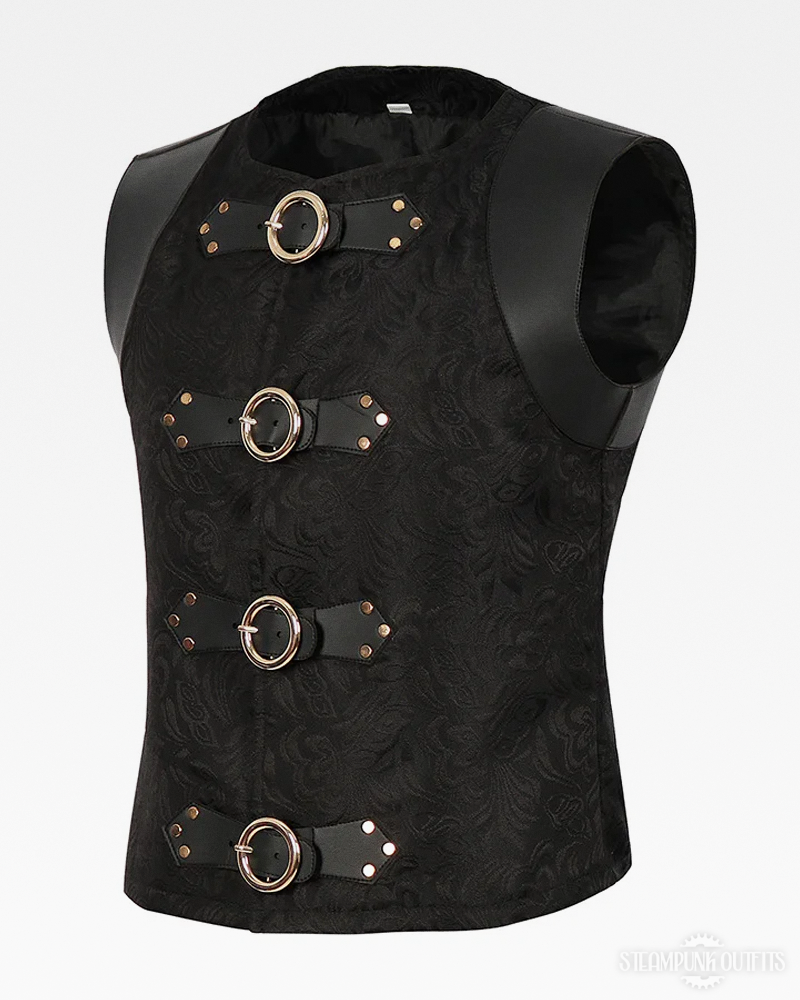 Gothic Steampunk Weste für Herren