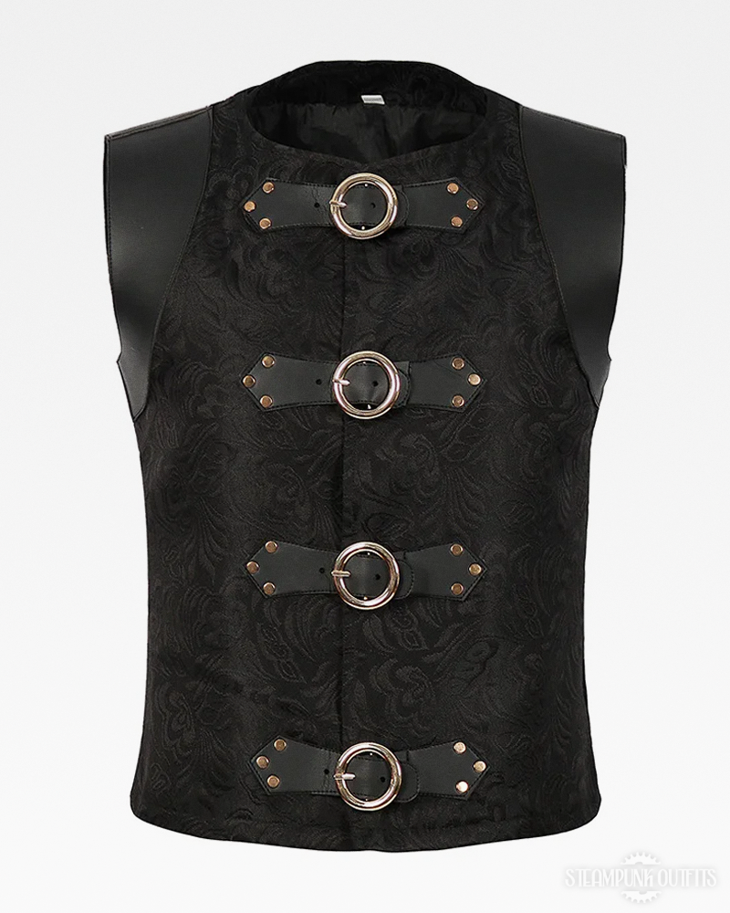 Gothic Steampunk Weste für Herren
