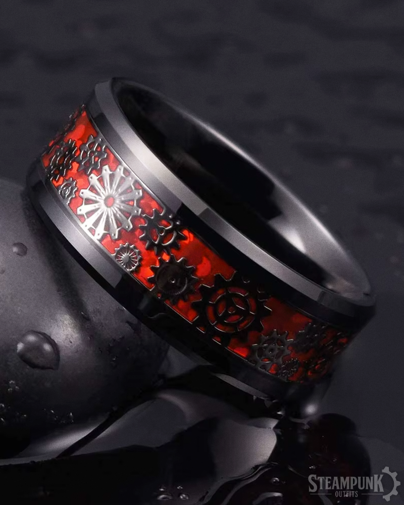 Herren Steampunk Ring