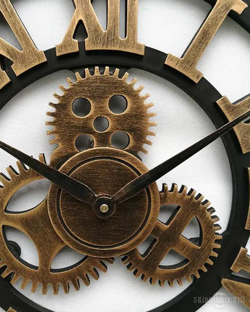 Industrial Wanduhr
