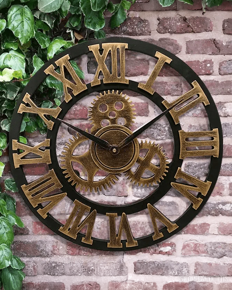 Industrial Wanduhr