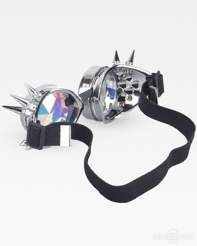 Kaleidoskop Goggles mit Spikes