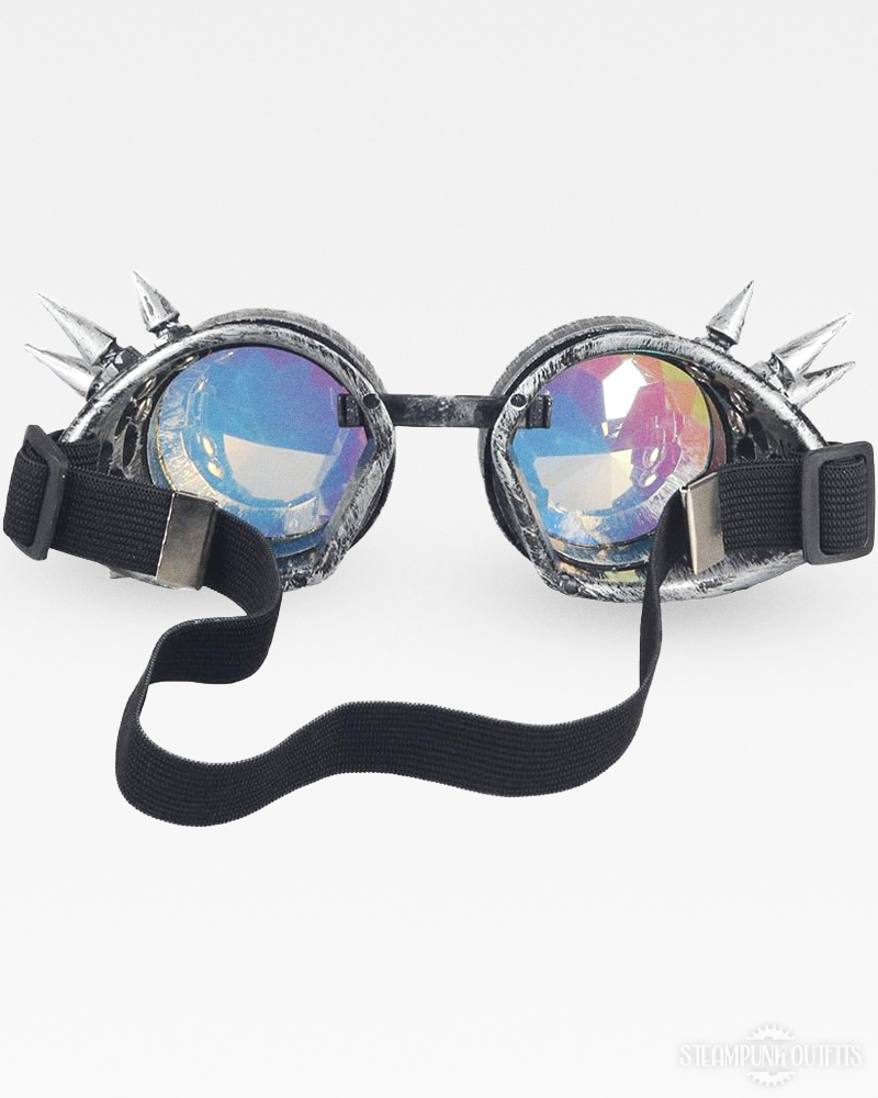 Kaleidoskop Goggles mit Spikes