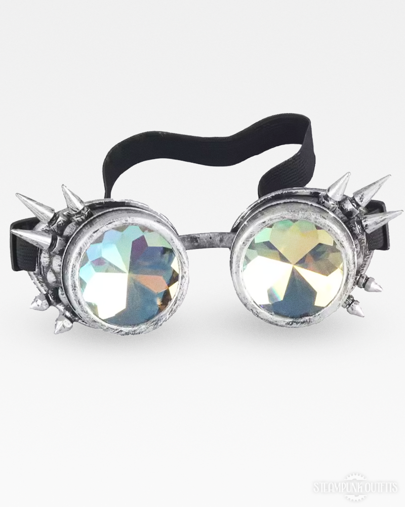 Kaleidoskop Goggles mit Spikes