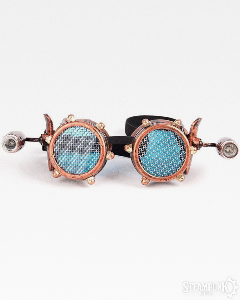 Kupfer Steampunk Brille