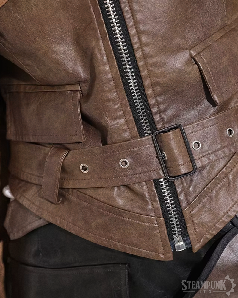 Kurze Steampunk Jacke