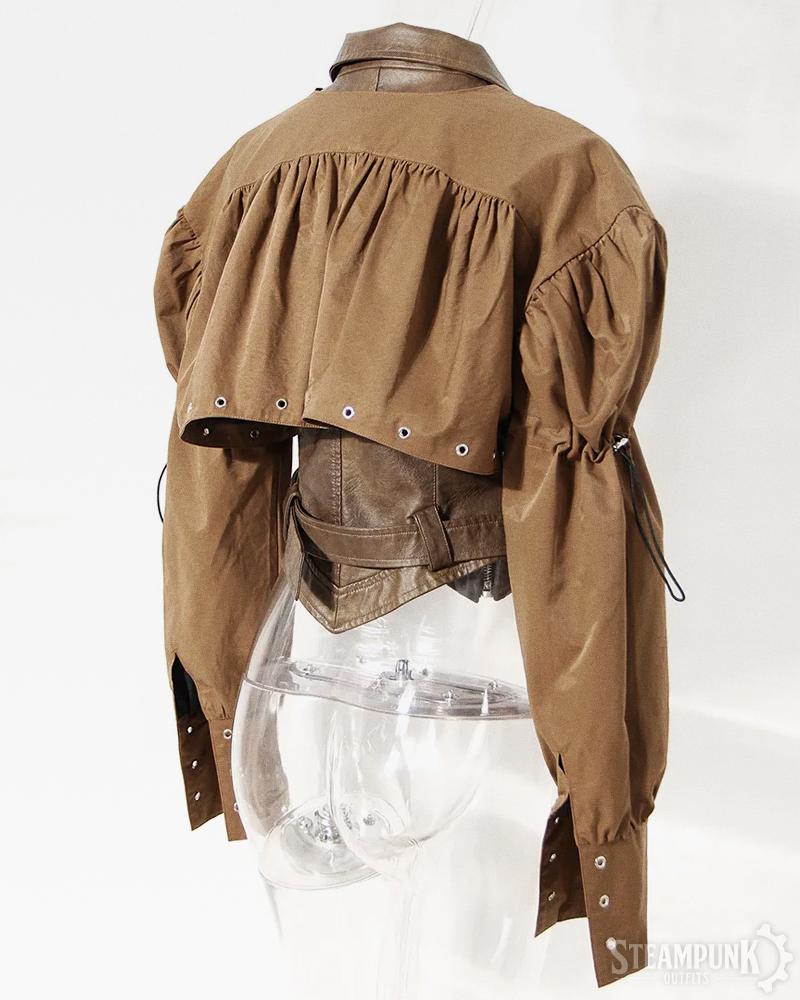 Kurze Steampunk Jacke