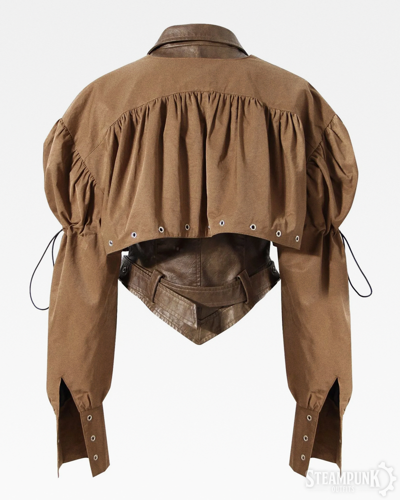 Kurze Steampunk Jacke