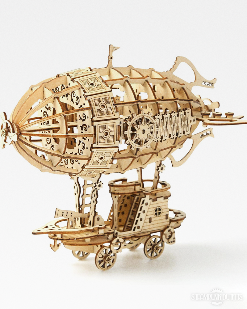 Luftschiff Holz Puzzle
