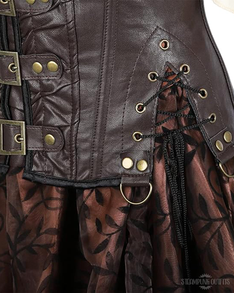 Mittelalter Steampunk Kostüm