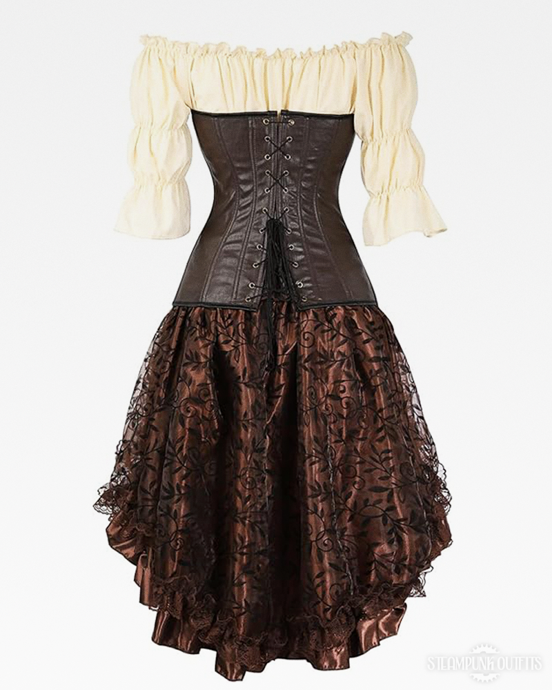 Mittelalter Steampunk Kostüm
