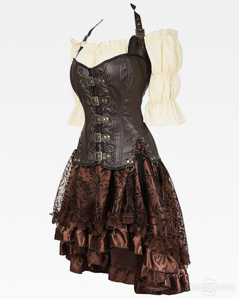 Mittelalter Steampunk Kostüm