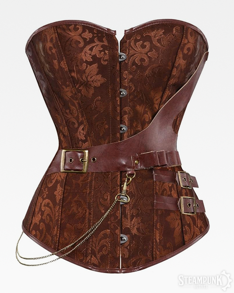 Piraten Steampunk Corsage
