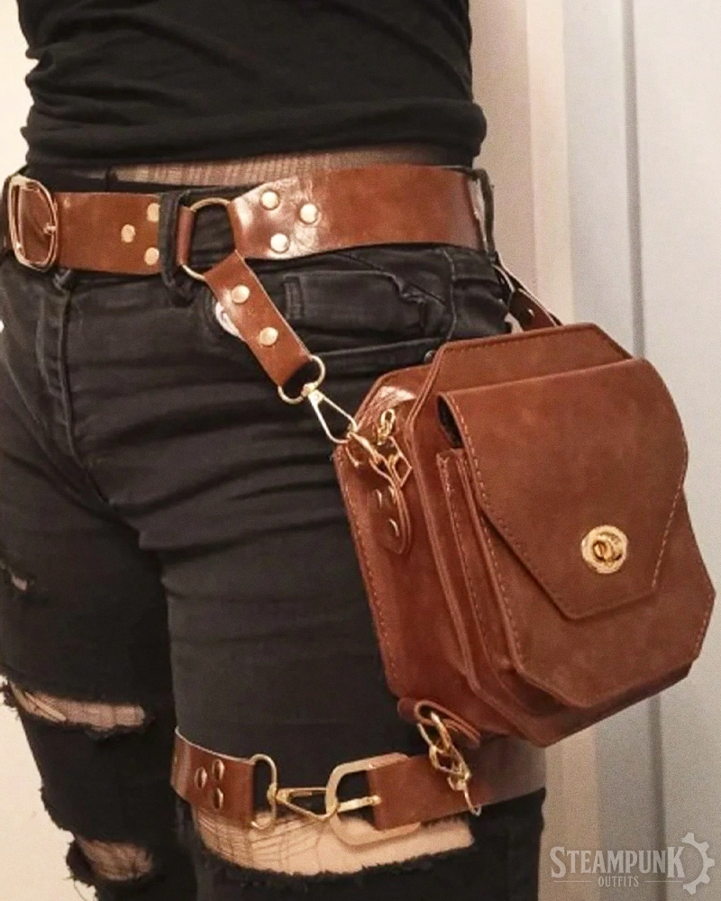 Steampunk Beintasche