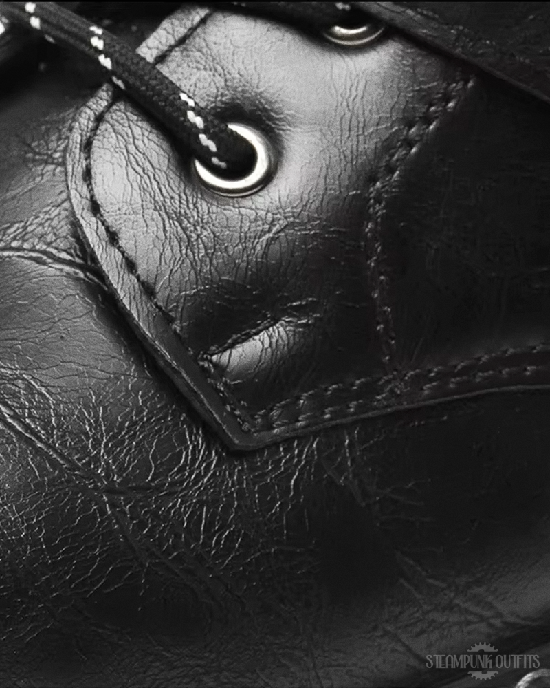 Steampunk Bikerstiefel