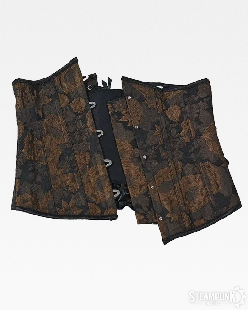 Steampunk Brokat Corsage