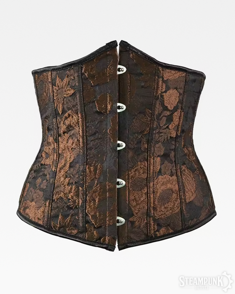 Steampunk Brokat Corsage