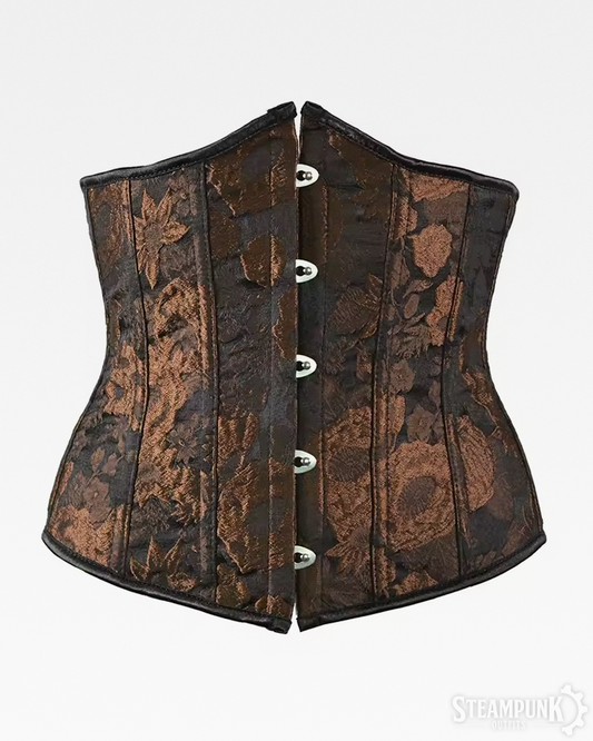 Steampunk Brokat Corsage