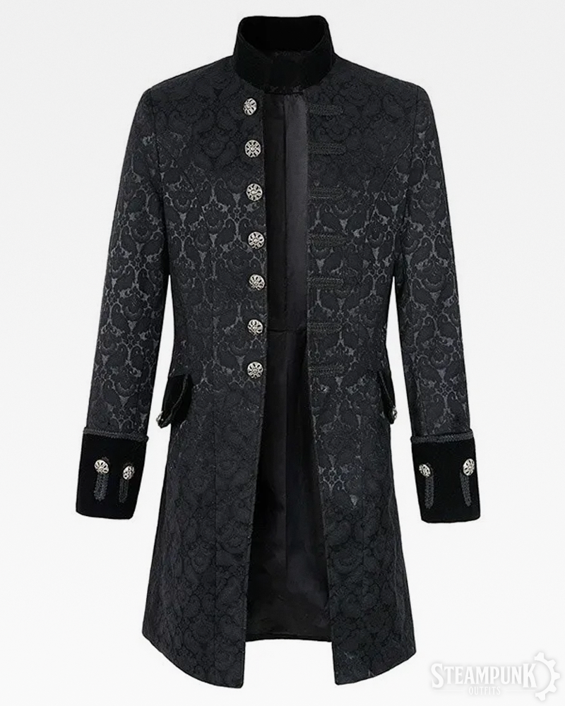 Steampunk Brokat Jacke