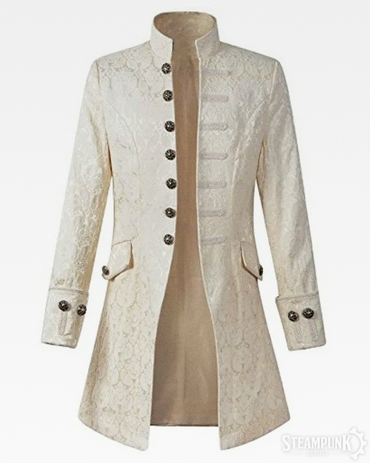 Steampunk Brokat Jacke