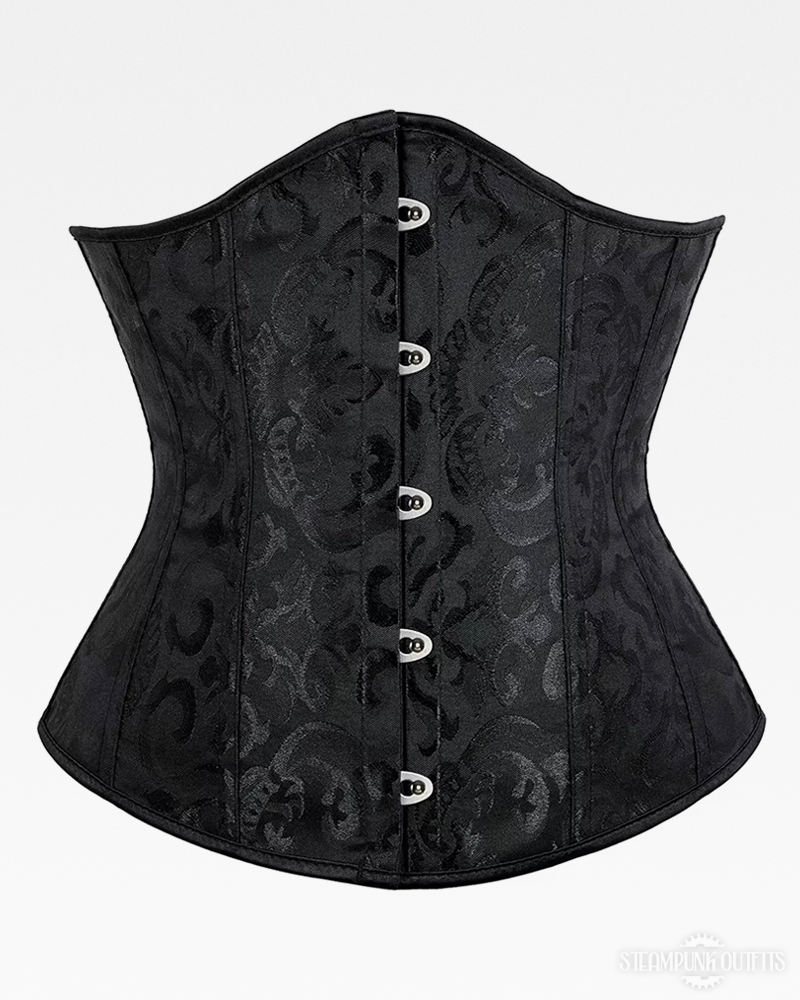 Steampunk Brokat Korsett